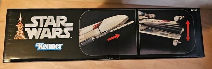Star Wars Luke Skywalker's X-Wing Fighter 3.75 " Scale From The New Vintage Wave New & Unopened