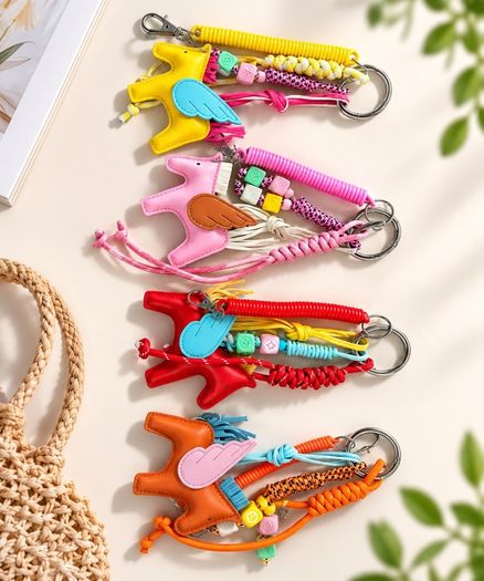 Handmade Pegasus Bag Charm & Keychain / Lucky Pegasus Collection