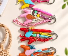 Handmade Pegasus Bag Charm & Keychain / Lucky Pegasus Collection