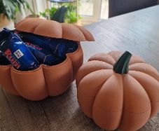 Pumpkin Bowl with Lid  Halloween