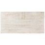 Dining Table White 120x60x76 cm Solid Mango Wood Image 5