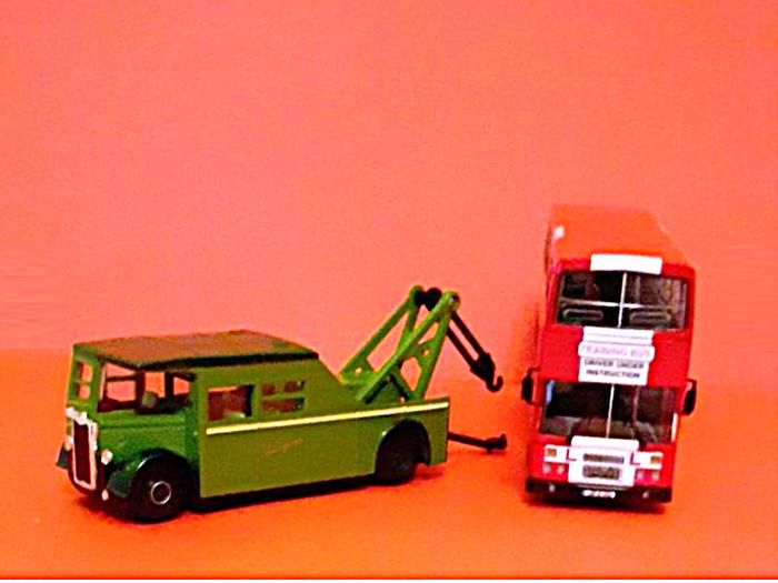 Dublin Bus on Tow, Free Post