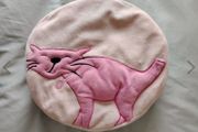 Pink Cat Cushion