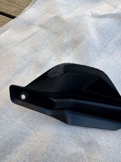 Bmw Gs 1250 cover intake snorkel & hand guard.
