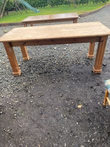 Vintage rustic kitchen table