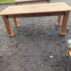Vintage rustic kitchen table