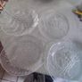 Pair Goran Warff Party Glass Marina Crab Dinner Plates - Kosta Boda, Sweden 1970s HTF Image 10