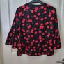 Essentiel Antwerp Black Cherry Top Size 36,uk 8/10 Image 4