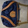 Juicy Couture navy canvas/ leather handbag Image 3