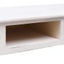 Console Table Antique White 110x45x76 cm Wood Image 7