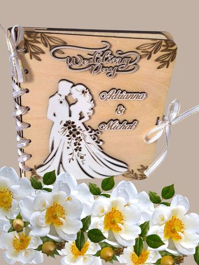 Wedding Gift Card, Personalised Wedding Card, Wooden Wedding Card With Space For Money