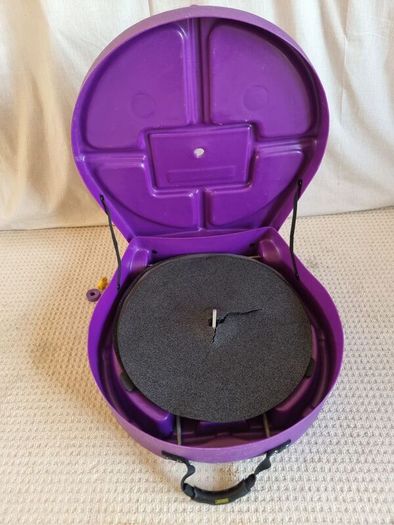 Hardcase 22" Cymbal Case Purple