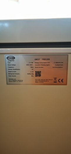 Thor chest freezer
