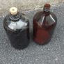 2 x demi john glass jars ,buyer collects, 10 euros each ,sold as seen Image 5