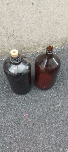 2 x demi john glass jars ,buyer collects, 10 euros each ,sold as seen
