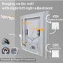 500x700 mm LED Bathroom Mirror with Lights,Bluetooth Dual Speaker,Anti-Fog Image 3