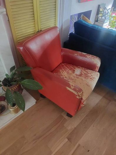 Retro leather chair