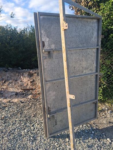 steel door