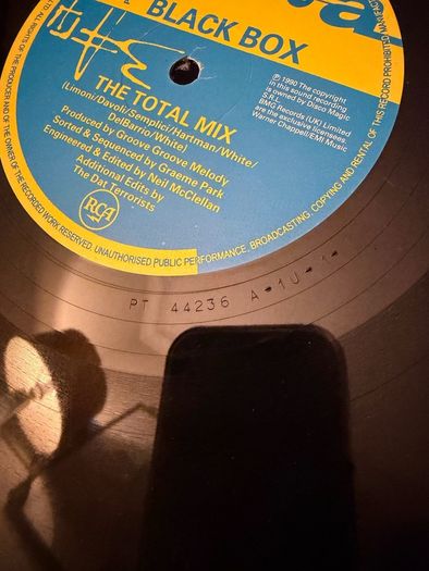 Black Box Blackboxed Total Mix Original 1990 UK 12 PT 44236