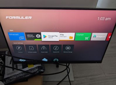 Formuler Z+ Neo IPTV Box - 4K Android Media Player w/ Remote & Power Supply