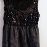Black Sequinned Top/ Dress Image 2