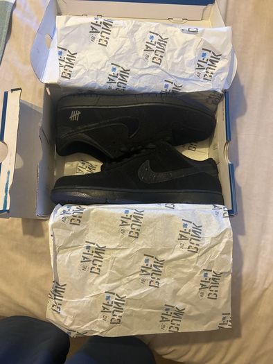 Nike Dunk Low SP Undefeated "5 On It" Black