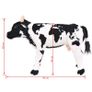 Standing Plush Toy Cow Black and White XXL Image 2