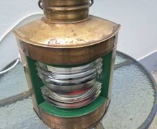 old brass  light