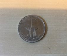Irish Millennium pound coin 2000
