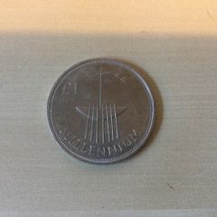 Irish Millennium pound coin 2000