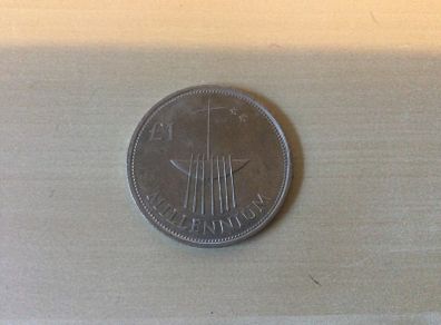 Irish Millennium pound coin 2000