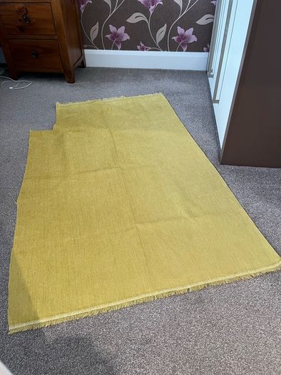 Upholstery fabric yellow