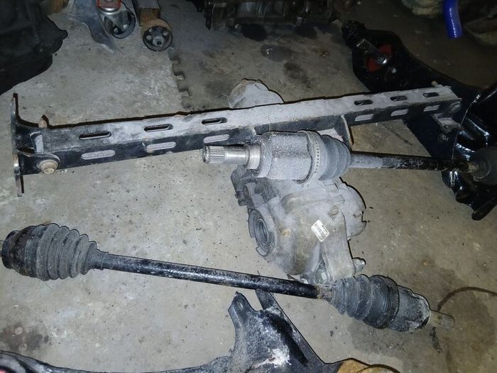 Honda civic ek/eg k20 4wd conversion set up
