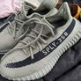 Khaki green real Yeezys. Image 2