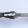 ROBERTS & BELK Vintage Hook-Backed HONEY SPOON Silver-Plated Image 2