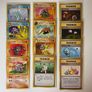 Pokemon Mystery of the Fossil Complete Common Uncommon Run Japanese Old Back EX-NM Image 4