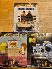 Hot wheels premium pop culture X3 lot