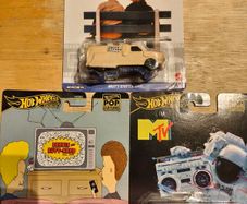 Hot wheels premium pop culture X3 lot