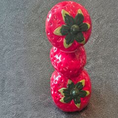 Strawberry stacked mini Vase