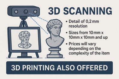 3d Scanning Service Available