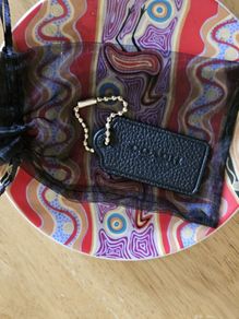 Coach Black Bag Tag / Authentic / BRAND NEW