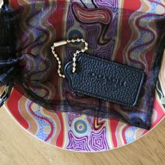 Coach Black Bag Tag / Authentic / BRAND NEW