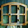 Iron Door Hutch Antique Rustic Open Window Image 3