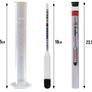 Brew Hydrometer with Included 100 Millimeter Trial Sampling Jar - Home Brew Equipment for Wine and Beer Making Testing Kit and Brewing Your Own Homebrew (FREE POSTAGE) Image 6