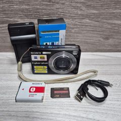 Sony CyberShot DSC-W130 8.1MP Compact Digital Camera Tested + Charger, Battery