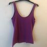 Purple vest top (size 6-8) Image 3