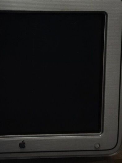 Vintage Apple 17" Studio Display See-Through CRT EMC 1855 M7768 Untested