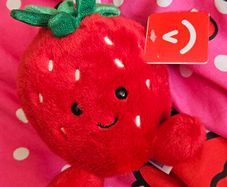 Strawberry Plushie / Teddie