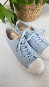 CREW Coast Company Blue canvas shoes Sz 7 UK - Rrp 59.99 ( New)