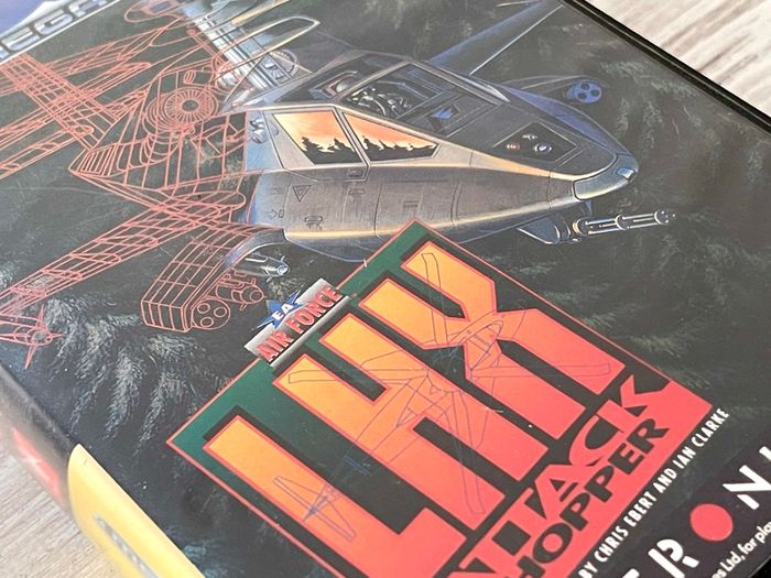 LHX Attack Chopper for Mega Drive Boxed